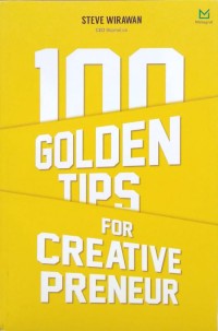 Image of 100 Golden tips for creativepreneur