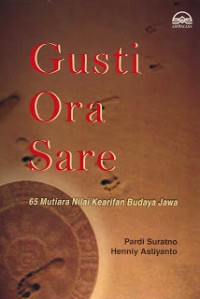 Image of Gusti ora sare