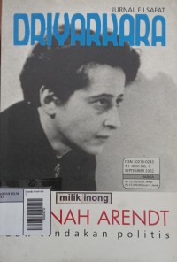 Image of Hannah arendt dan tindakan politis