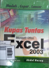 Image of Kupas tuntas microsoft excel 2003