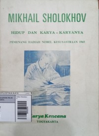 Image of Mikhail Sholokhov: Hidup dan karya-karyanya