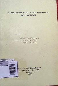 Image of Pedagang dan perdagangan di jatinom