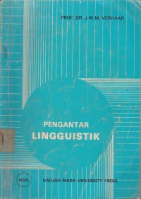 Image of Pengantar linguistik