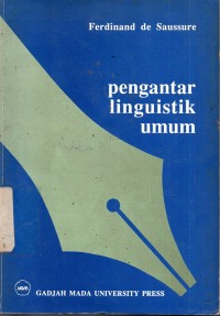 Image of Pengantar linguistik umum