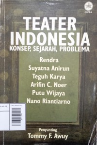 Image of Teater Indonesia : konsep, sejarah, problema